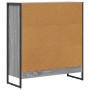 Estantería para libros Gris Sonoma 80 x 30 x 155 cm en Librerías y estanterías | Comprar online en Foru.es