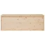 Armario de pared de madera maciza de pino 100x30x35 cm de vidaXL, Estantes y estanterías - Ref: Foro24-813465, Precio: 70,85 ...