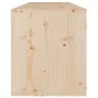Armario de pared de madera maciza de pino 100x30x35 cm de vidaXL, Estantes y estanterías - Ref: Foro24-813465, Precio: 70,85 ...
