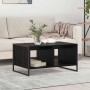 Mesa de Café Roble Negro 80 x 50 x 40 cm Madera contrachapada en Mesas de centro | Comprar online en Foru.es