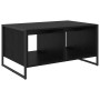 Mesa de Café Roble Negro 80 x 50 x 40 cm Madera contrachapada en Mesas de centro | Comprar online en Foru.es