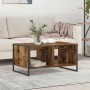 Mesa de Café Roble Humo 80 x 50 x 40 cm Madera contrachapada en Mesas de centro | Comprar online en Foru.es