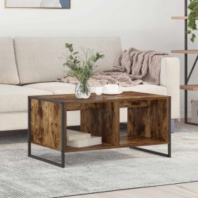Mesa de Café Roble Humo 80 x 50 x 40 cm Madera contrachapada en Mesas de centro | Comprar online en Foru.es