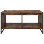 Mesa de Café Roble Humo 80 x 50 x 40 cm Madera contrachapada en Mesas de centro | Comprar online en Foru.es