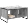 Mesa de Café Gris Sonoma 80 x 50 x 40 cm Madera contrachapada en Mesas de centro | Comprar online en Foru.es