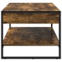 Mesa de Café Roble Humo 80 x 50 x 40 cm Madera contrachapada en Mesas de centro | Comprar online en Foru.es