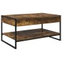 Mesa de Café Roble Humo 80 x 50 x 40 cm Madera contrachapada en Mesas de centro | Comprar online en Foru.es