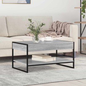 Mesa de Café Gris Sonoma 80 x 50 x 40 cm Madera contrachapada en Mesas de centro | Comprar online en Foru.es