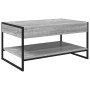 Mesa de Café Gris Sonoma 80 x 50 x 40 cm Madera contrachapada en Mesas de centro | Comprar online en Foru.es