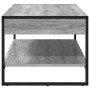 Mesa de Café Gris Sonoma 80 x 50 x 40 cm Madera contrachapada en Mesas de centro | Comprar online en Foru.es