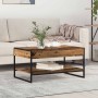 Mesa de Café Madera Vieja 80 x 50 x 40 cm Madera contrachapada en Mesas de centro | Comprar online en Foru.es