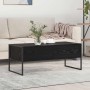 Mesa de Café Roble Negro 100 x 46 x 40 cm Madera contrachapada en Mesas de centro | Comprar online en Foru.es