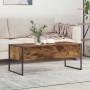 Mesa de Café Roble Humo 100 x 46 x 40 cm Madera contrachapada en Mesas de centro | Comprar online en Foru.es