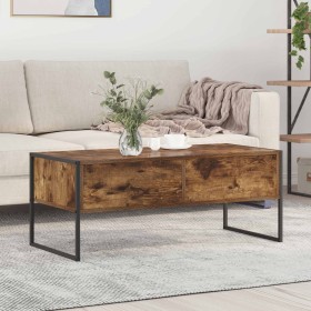 Mesa de Café Roble Humo 100 x 46 x 40 cm Madera contrachapada en Mesas de centro | Comprar online en Foru.es