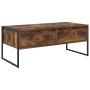 Mesa de Café Roble Humo 100 x 46 x 40 cm Madera contrachapada en Mesas de centro | Comprar online en Foru.es