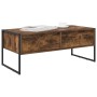 Mesa de Café Roble Humo 100 x 46 x 40 cm Madera contrachapada en Mesas de centro | Comprar online en Foru.es