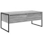 Mesa de Café Gris Sonoma 100 x 46 x 40 cm Madera contrachapada en Mesas de centro | Comprar online en Foru.es
