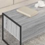 Mesa de Café Gris Sonoma 100 x 46 x 40 cm Madera contrachapada en Mesas de centro | Comprar online en Foru.es