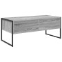 Mesa de Café Gris Sonoma 100 x 46 x 40 cm Madera contrachapada en Mesas de centro | Comprar online en Foru.es