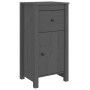 Aparadores 2 uds madera maciza de pino gris 40x35x80 cm de vidaXL, Aparadores - Ref: Foro24-813759, Precio: 87,50 €, Descuent...