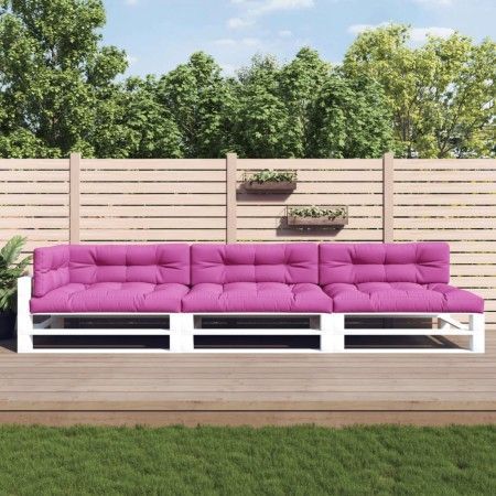 Cojines para palés 7 piezas tela rosa de vidaXL, Cojines para sillas y sofás - Ref: Foro24-3188923, Precio: 229,50 €, Descuen...