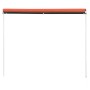 Toldo retráctil naranja y marrón 300x150 cm en Toldos | Comprar online en Foru.es