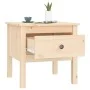 Mesa auxiliar de madera maciza de pino 50x50x49 cm de vidaXL, Mesas auxiliares - Ref: Foro24-813794, Precio: 48,92 €, Descuen...