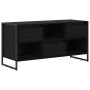 Gabinete de TV con cajón Roble Negro 100 x 36 x 49,5 cm en Muebles TV | Comprar online en Foru.es