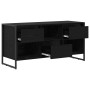 Gabinete de TV con cajón Roble Negro 100 x 36 x 49,5 cm en Muebles TV | Comprar online en Foru.es