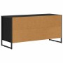 Gabinete de TV con cajón Roble Negro 100 x 36 x 49,5 cm en Muebles TV | Comprar online en Foru.es