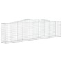 Cestas de gaviones 15 uds forma de arco hierro 400x50x100/120cm de vidaXL, Maceteros y jardineras - Ref: Foro24-3145965, Prec...