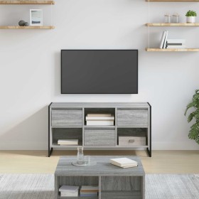 Gabinete de TV con cajón Gris Sonoma 100 x 36 x 49,5 cm en Muebles TV | Comprar online en Foru.es