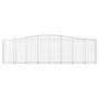 Cestas de gaviones 15 uds forma de arco hierro 400x50x100/120cm de vidaXL, Maceteros y jardineras - Ref: Foro24-3145965, Prec...