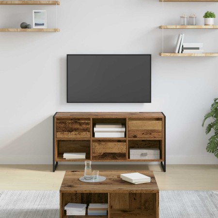 Gabinete de TV con cajón Madera Vieja 100 x 36 x 49,5 cm en Muebles TV | Comprar online en Foru.es