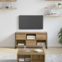 Gabinete de TV con cajón Roble Artesanal 100 x 36 x 49,5 cm en Muebles TV | Comprar online en Foru.es