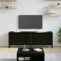 Gabinete de TV Roble Negro 140 x 36 x 49.5 cm en Muebles TV | Comprar online en Foru.es