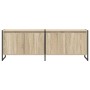 Gabinete de TV Sonoma 140 x 36 x 49.5 cm Madera contrachapada en Muebles TV | Comprar online en Foru.es