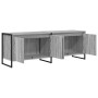 Gabinete de TV Gris Sonoma 140 x 36 x 49.5 cm en Muebles TV | Comprar online en Foru.es