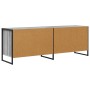 Gabinete de TV Gris Sonoma 140 x 36 x 49.5 cm en Muebles TV | Comprar online en Foru.es