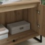 Gabinete de TV Roble Artesanal 140 x 36 x 49.5 cm en Muebles TV | Comprar online en Foru.es
