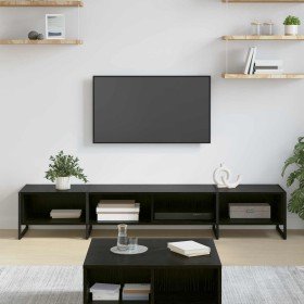 Gabinete de TV Roble Negro 170.5 x 36 x 30.5 cm en Muebles TV | Comprar online en Foru.es