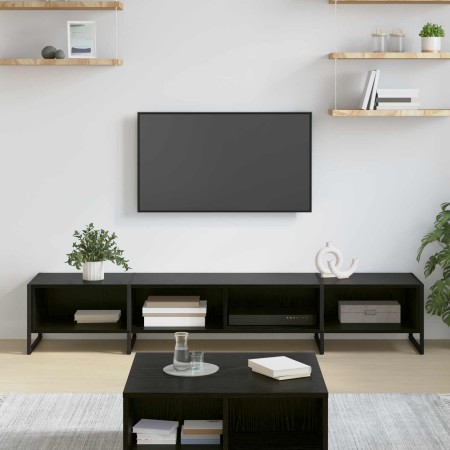 Gabinete de TV Roble Negro 170.5 x 36 x 30.5 cm en Muebles TV | Comprar online en Foru.es