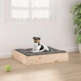 Cama para perros madera maciza de pino 51,5x44x9 cm de vidaXL, Camas para perros - Ref: Foro24-820846, Precio: 25,97 €, Descu...