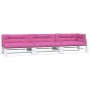 Cojines para palés 7 piezas tela rosa de vidaXL, Cojines para sillas y sofás - Ref: Foro24-3188923, Precio: 229,50 €, Descuen...