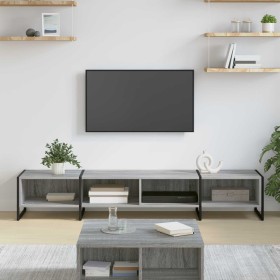 Gabinete de TV Gris Sonoma 170.5 x 36 x 30.5 cm en Muebles TV | Comprar online en Foru.es