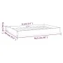 Cama para perros madera maciza de pino 91,5x64x9 cm de vidaXL, Camas para perros - Ref: Foro24-820861, Precio: 47,67 €, Descu...