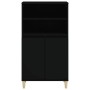 Aparador alto madera contrachapada negro 60x36x110 cm de vidaXL, Aparadores - Ref: Foro24-821221, Precio: 79,34 €, Descuento: %
