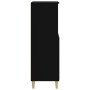 Aparador alto madera contrachapada negro 60x36x110 cm de vidaXL, Aparadores - Ref: Foro24-821221, Precio: 79,34 €, Descuento: %