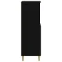 Aparador alto madera contrachapada negro 60x36x110 cm de vidaXL, Aparadores - Ref: Foro24-821221, Precio: 78,43 €, Descuento: %
