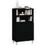 Aparador alto madera contrachapada negro 60x36x110 cm de vidaXL, Aparadores - Ref: Foro24-821221, Precio: 79,34 €, Descuento: %